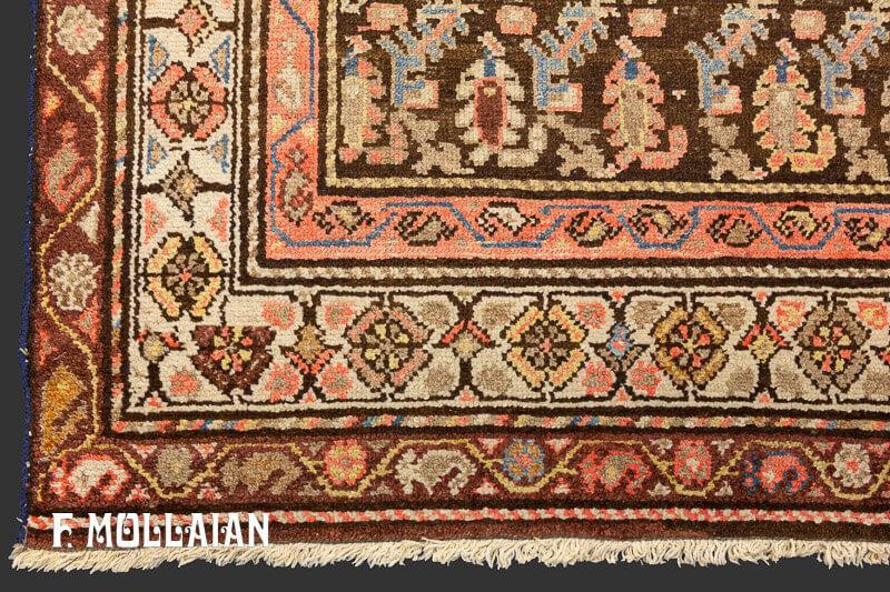Antique Persian Malayer Gallery Size Carpet  n°:87711464